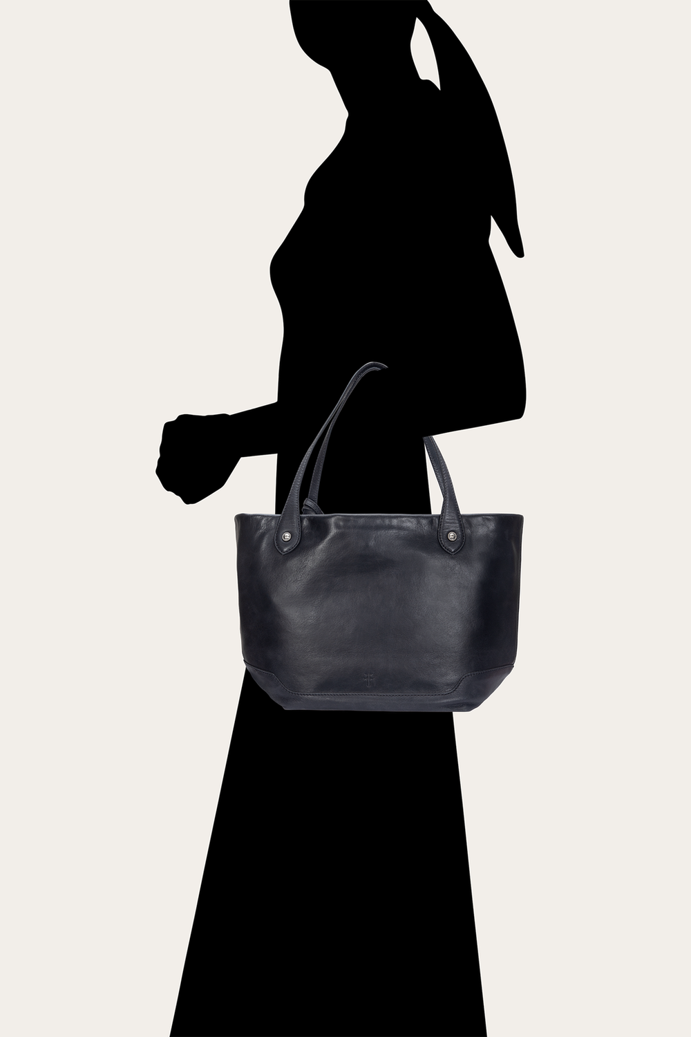 Kenzie Unlined Black Tote Black