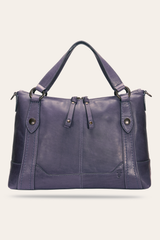 Melissa Eggplant Medium Satchel Eggplant