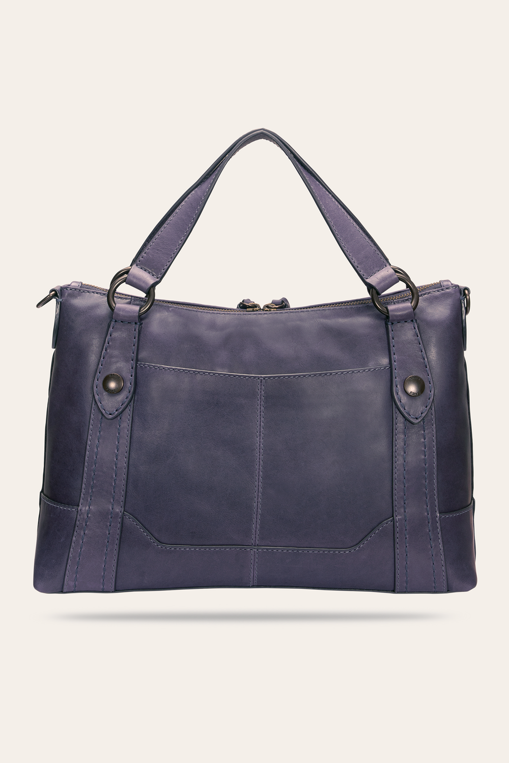 Melissa Eggplant Medium Satchel Eggplant