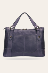 Melissa Eggplant Medium Satchel Eggplant