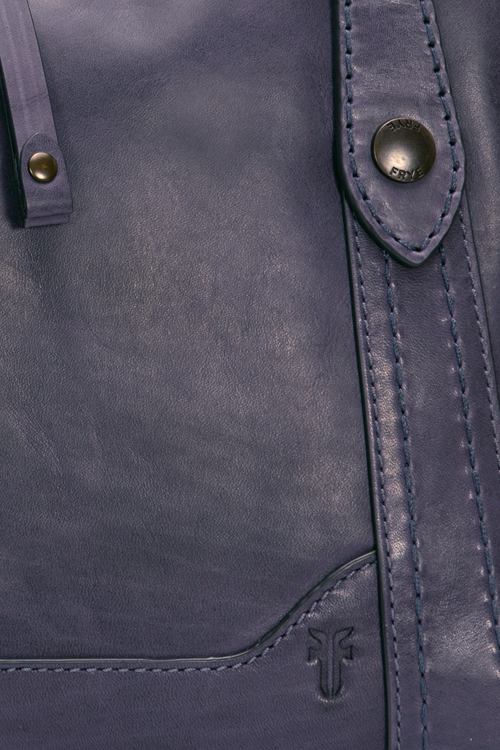 Melissa Eggplant Medium Satchel Eggplant