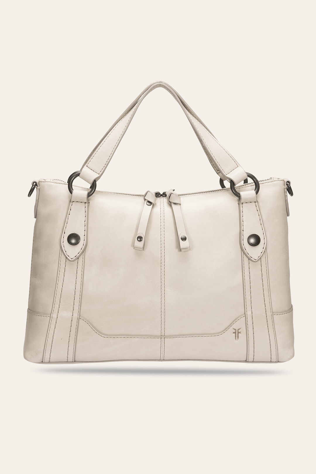 Melissa Nude Medium Satchel Nude