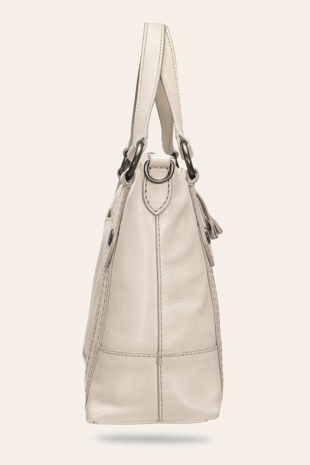 Melissa Nude Medium Satchel Nude