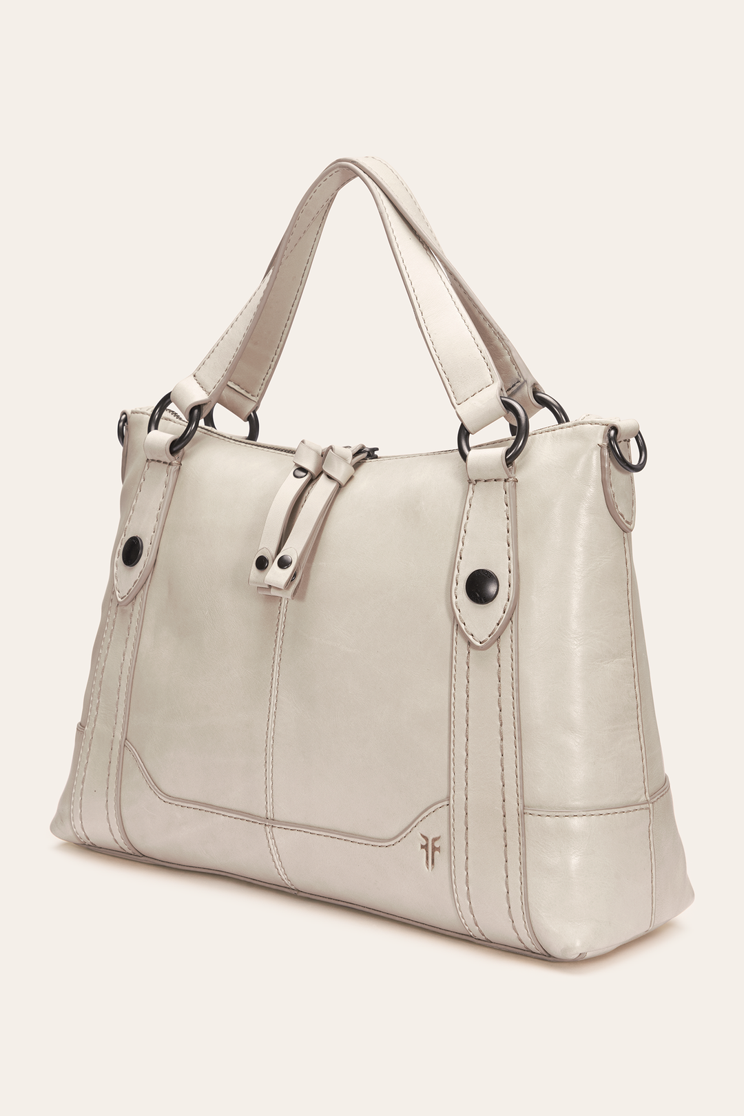 Melissa Nude Medium Satchel Nude