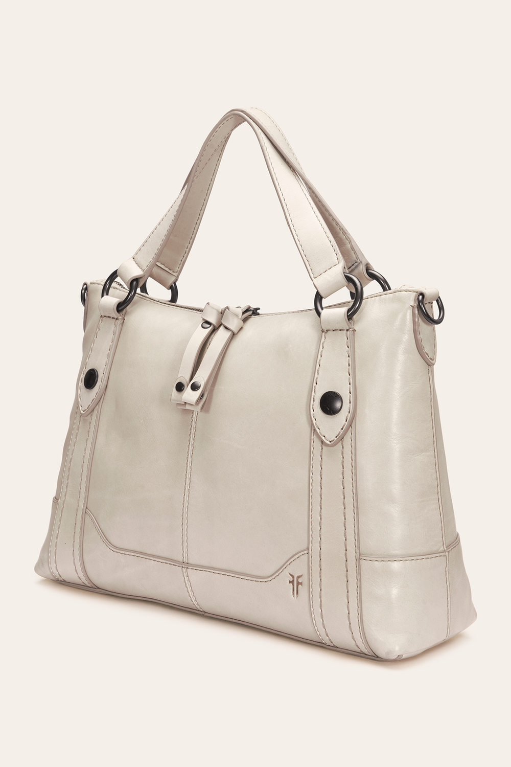 Melissa Nude Medium Satchel Nude