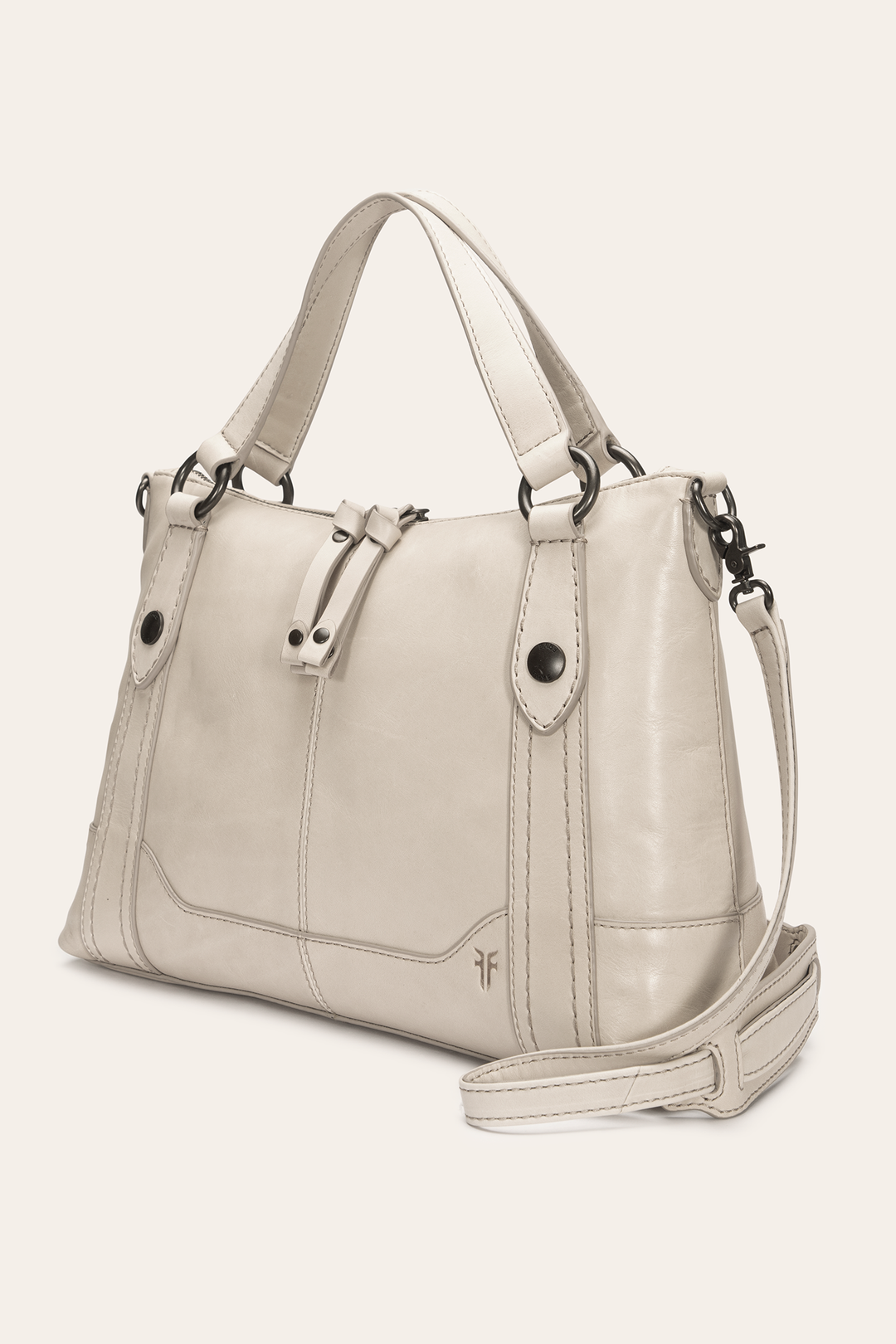 Melissa Nude Medium Satchel Nude