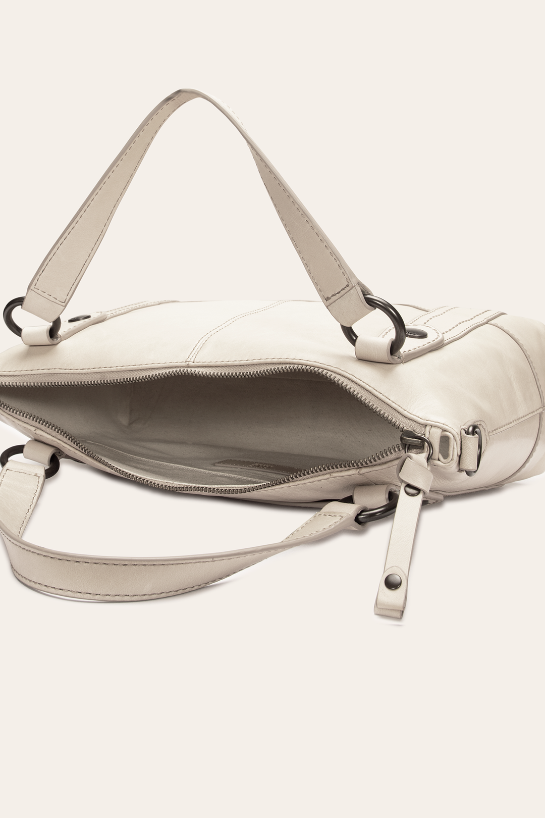 Melissa Nude Medium Satchel Nude