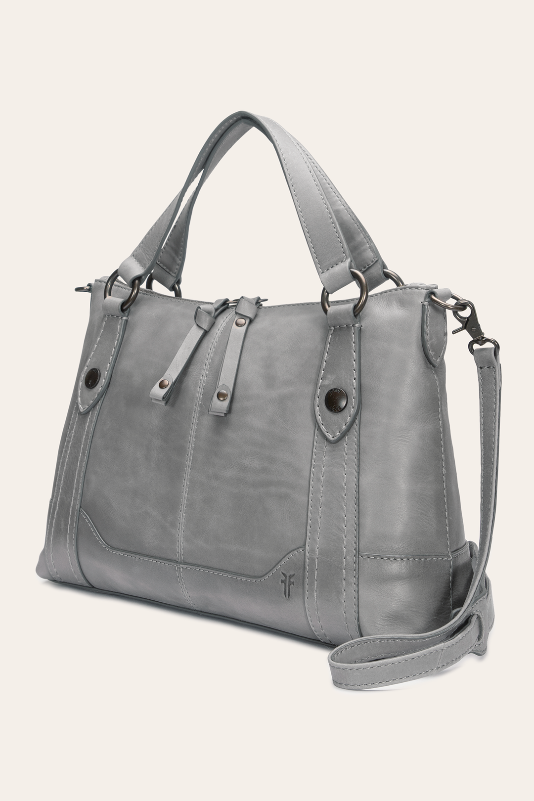 Melissa Medium Satchel in Shadow Shadow