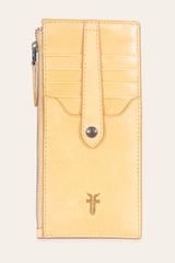 Women's Melissa Snap Card Wallet Mustard