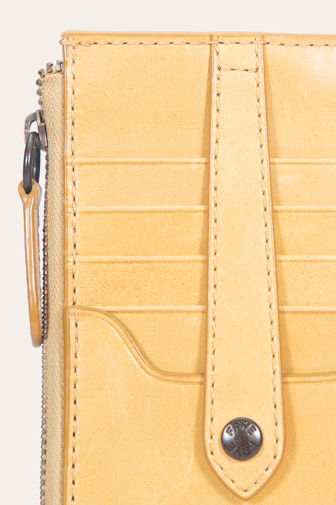 Women's Melissa Snap Card Wallet Mustard