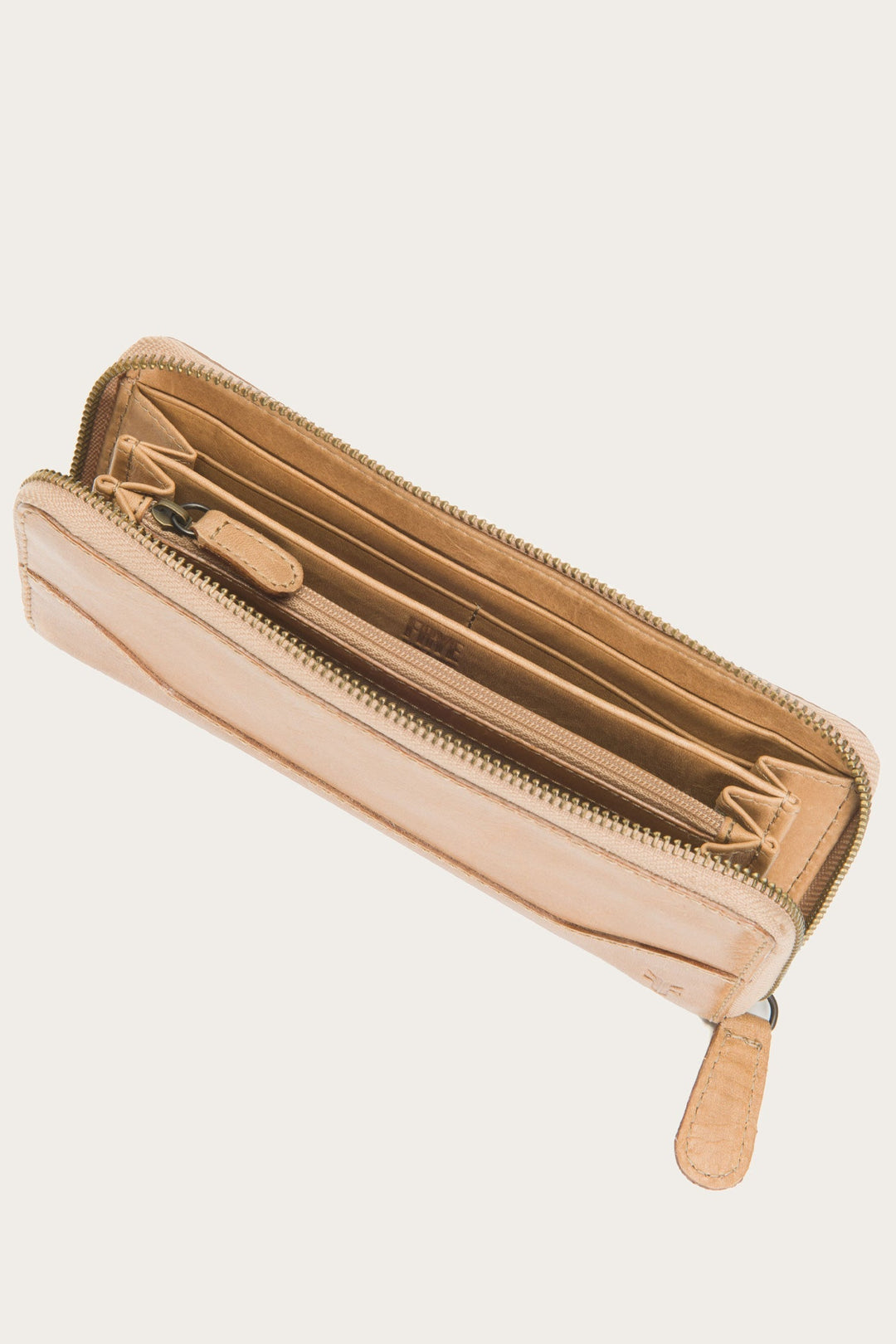 Melissa Beige Zip Wallet Beige