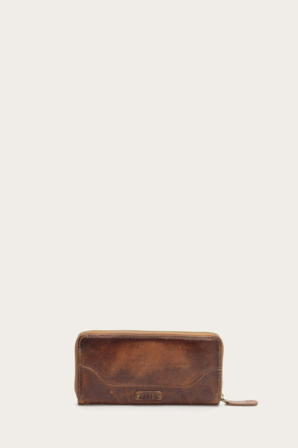 Melissa Cognac Zip Wallet Cognac