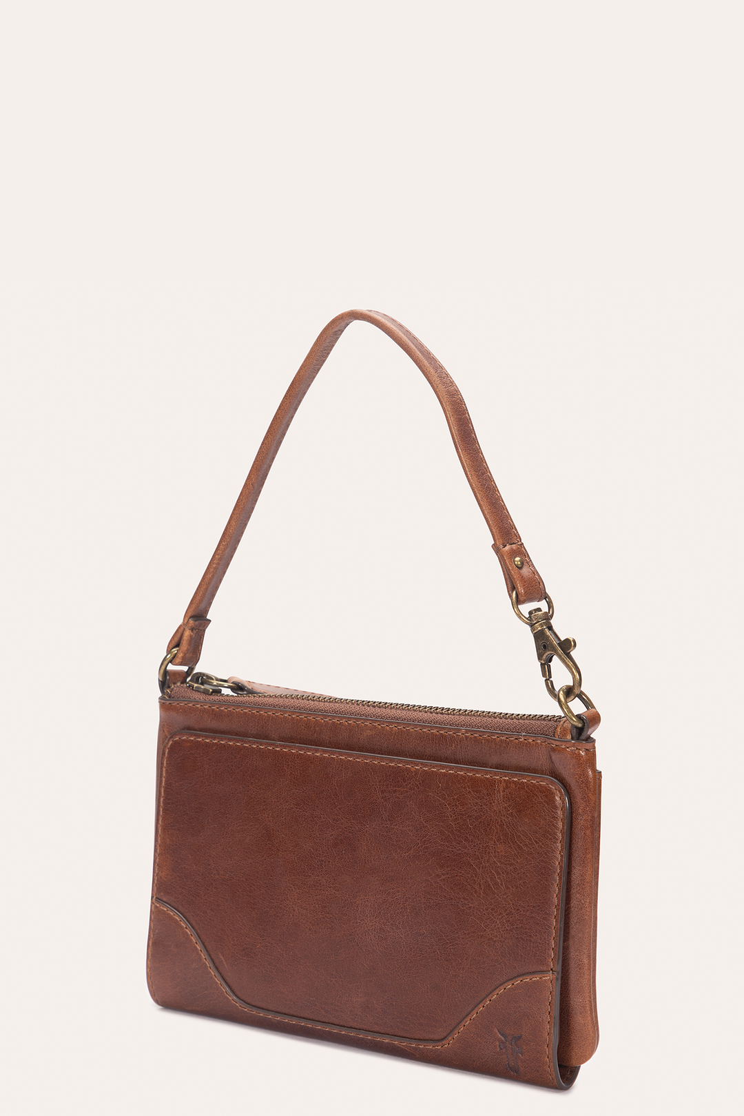 Melissa Convertible Wristlet Wallet in Cognac Cognac