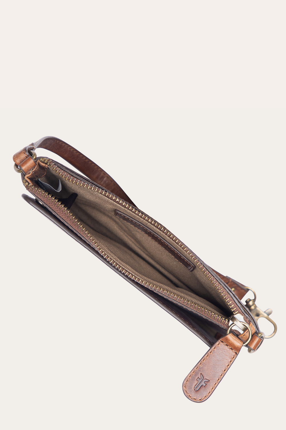 Melissa Convertible Wristlet Wallet in Cognac Cognac