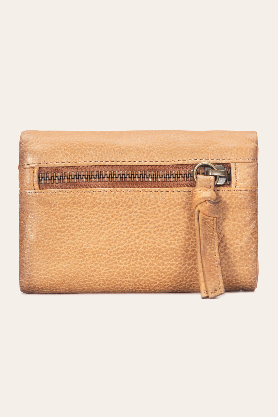 Nora Beige Small Wallet Beige