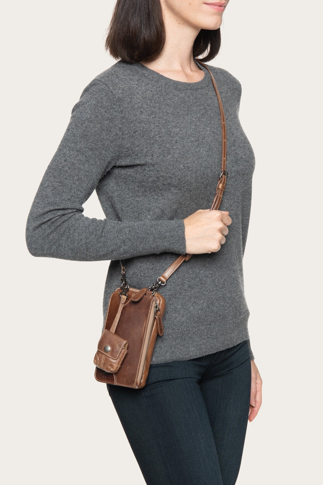 Melissa Cognac 3 In 1 Crossbody Cognac