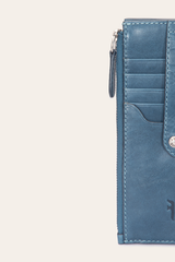 Melissa Steel Snap Card Wallet Steel