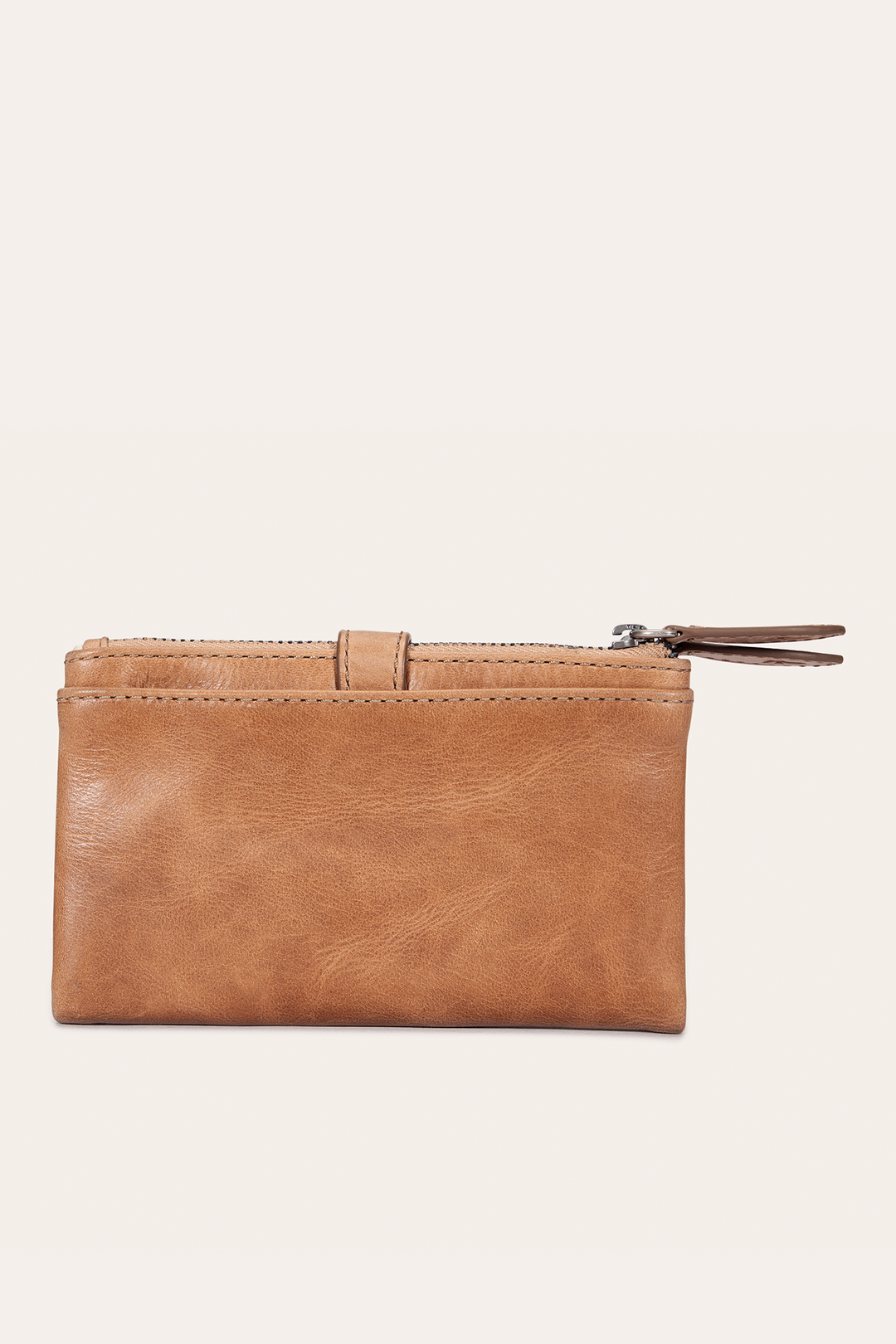 Melissa Beige Double Zip Wallet Beige
