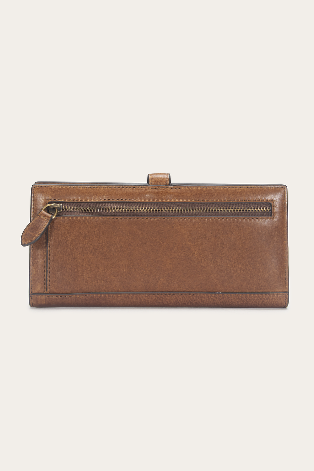 Melissa Slim Wallet Cognac