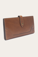 Melissa Slim Wallet Cognac