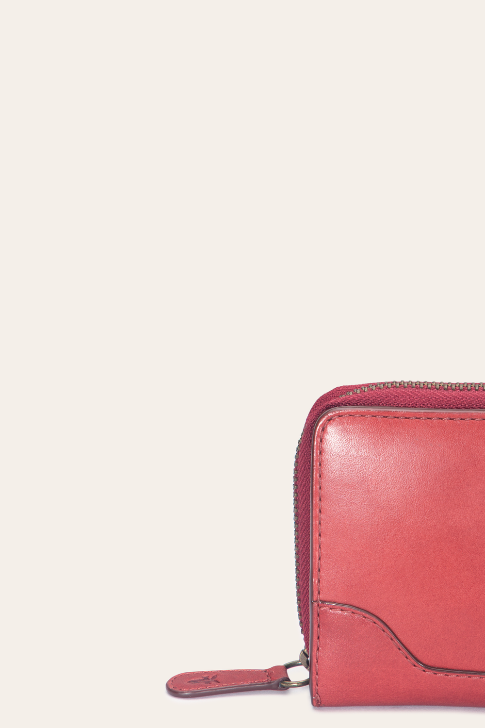 Melissa Burgundy Small Zip Around Burgundy