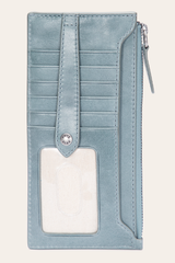Melissa Sky Blue Snap Card Wallet Sky Blue
