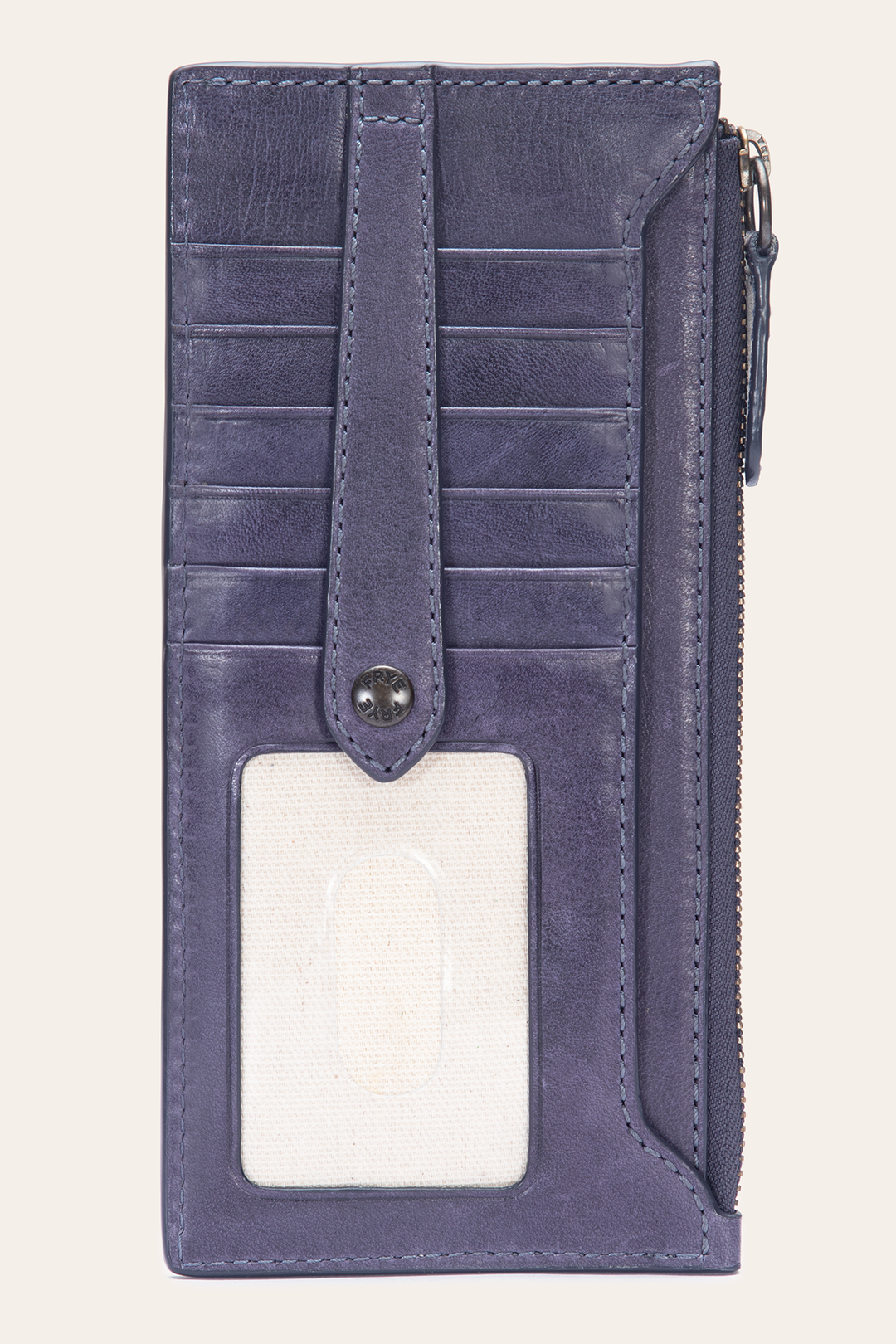 Melissa Eggplant Snap Card Wallet Eggplant
