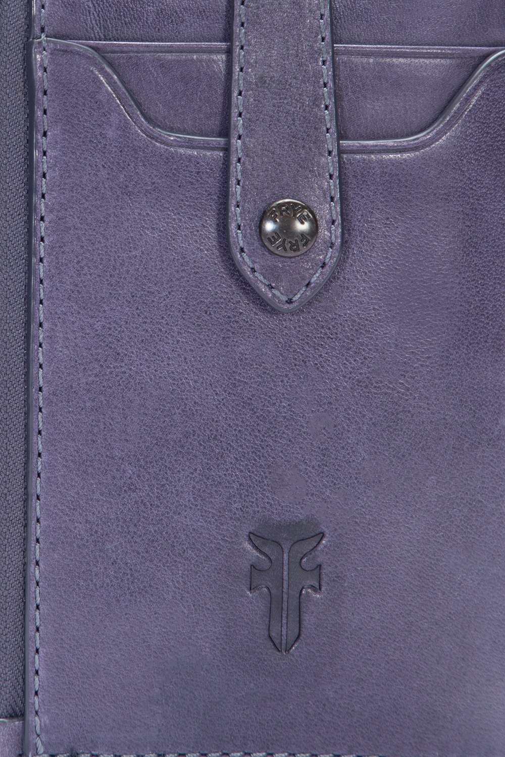 Melissa Eggplant Snap Card Wallet Eggplant