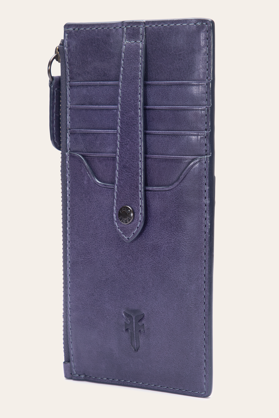 Melissa Eggplant Snap Card Wallet Eggplant