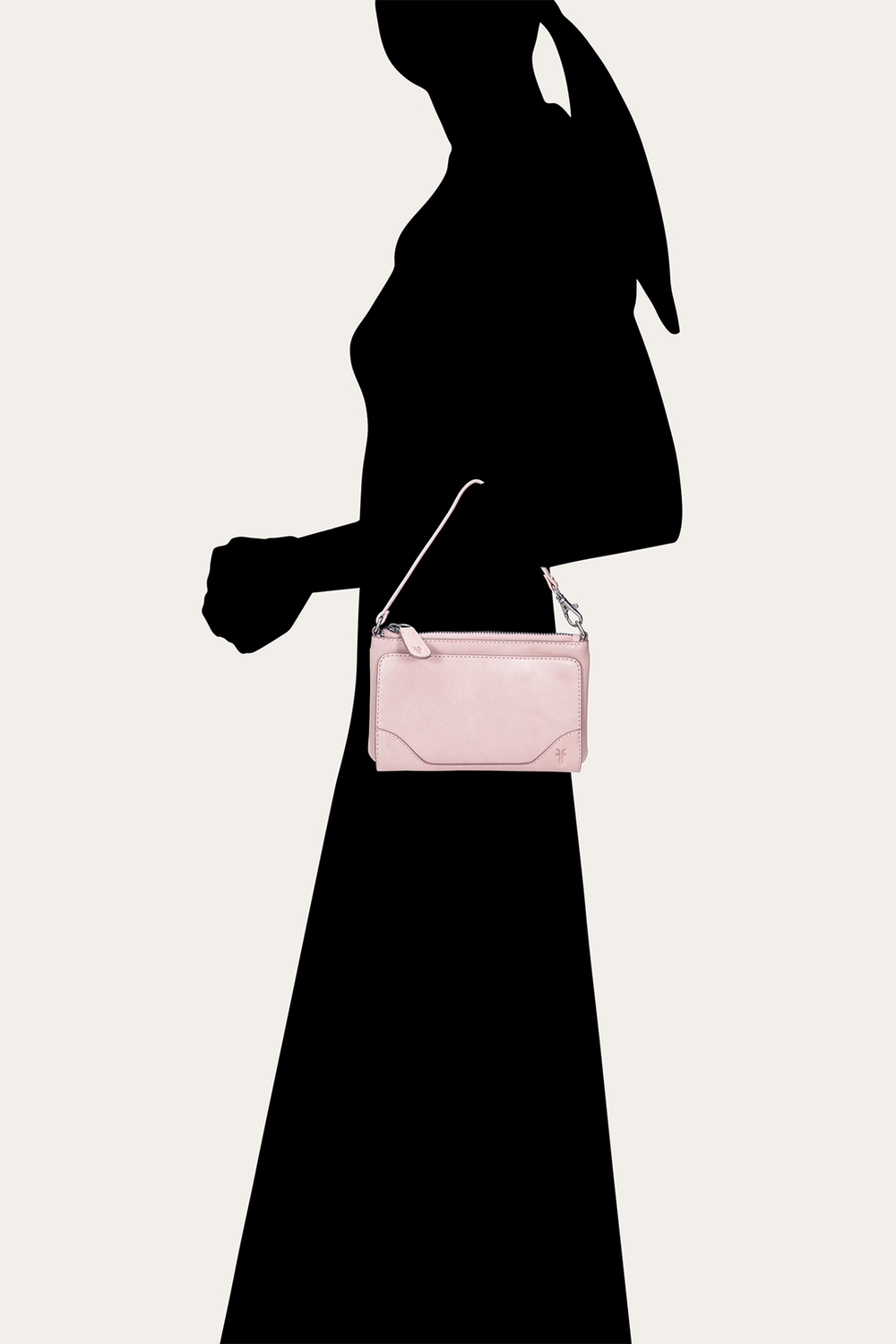 Melissa Convertible Wristlet Wallet in Woodrose Woodrose
