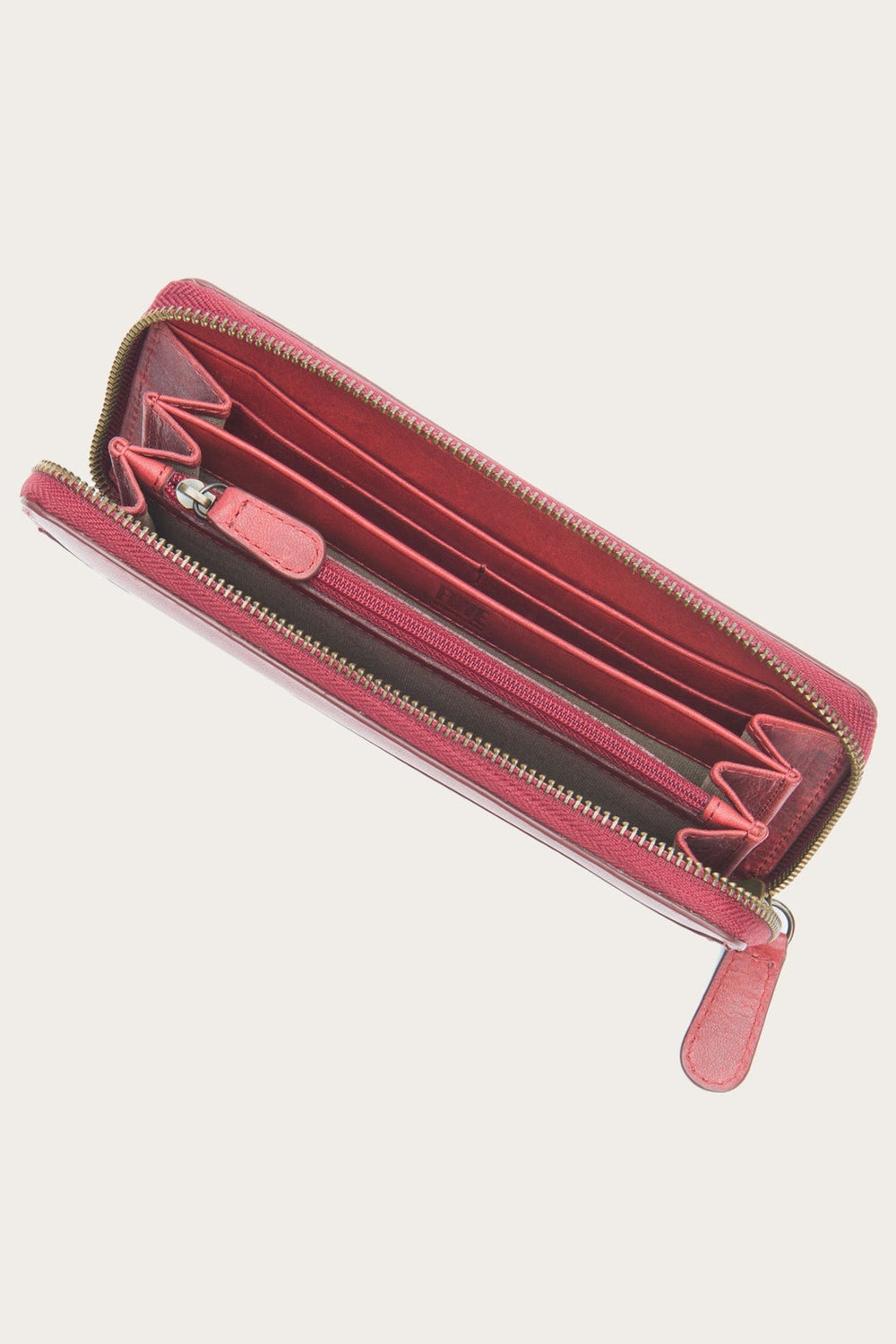 Melissa Burgundy Zip Wallet Burgundy