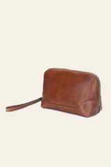 Melissa Cognac Carry All Clutch Cognac