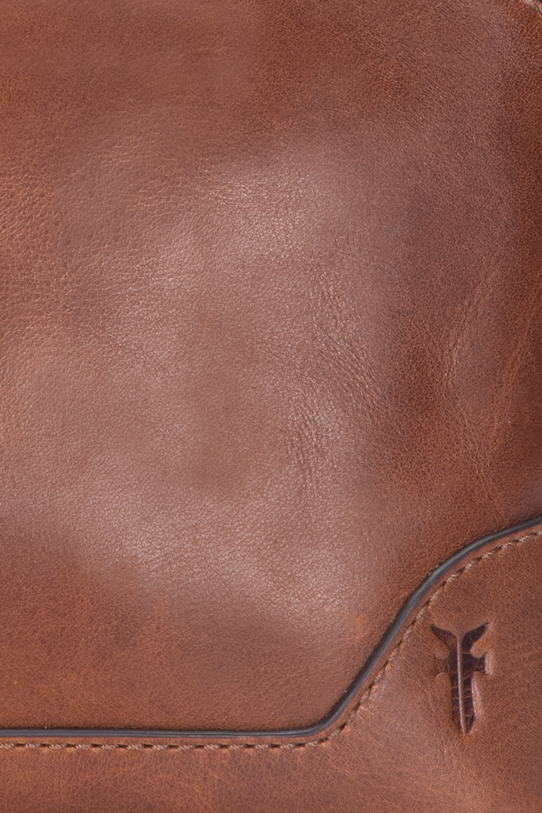 Melissa Cognac Carry All Clutch Cognac