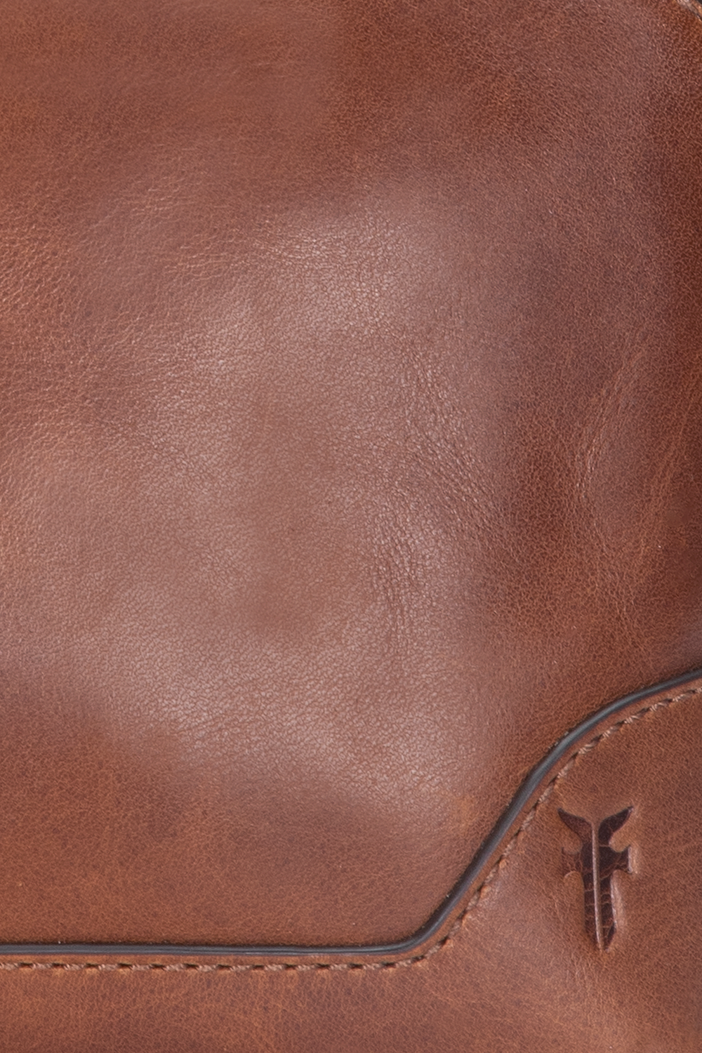 Melissa Cognac Carry All Clutch Cognac