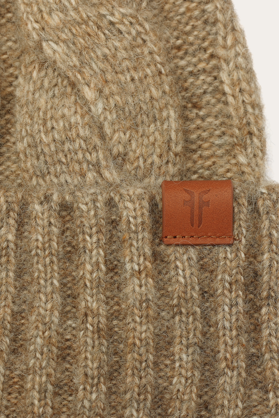 Burnt Olive Wide Cable Cuff Hat Burnt Olive