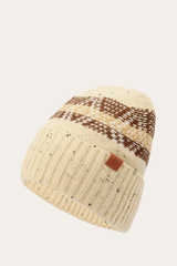 Birch Tweed Fair Isle Cuff Hat Birch