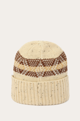 Birch Tweed Fair Isle Cuff Hat Birch