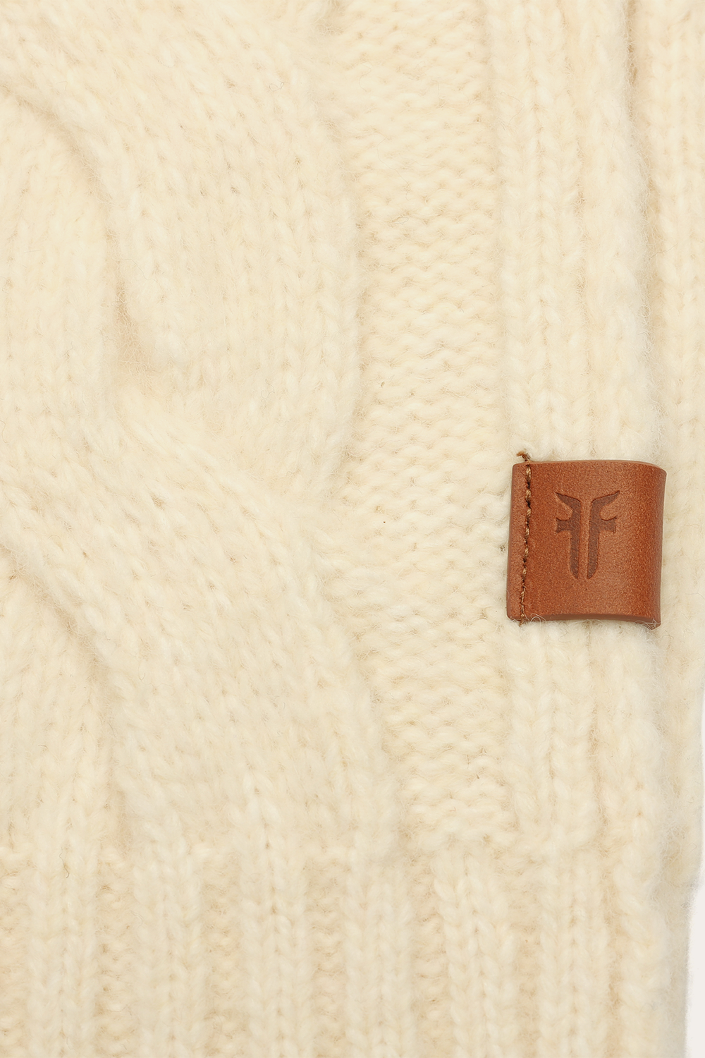 Birch Wide Cable Scarf Birch