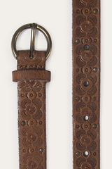 Light Whiskey 20mm Tooling & Stud Belt Light Whiskey