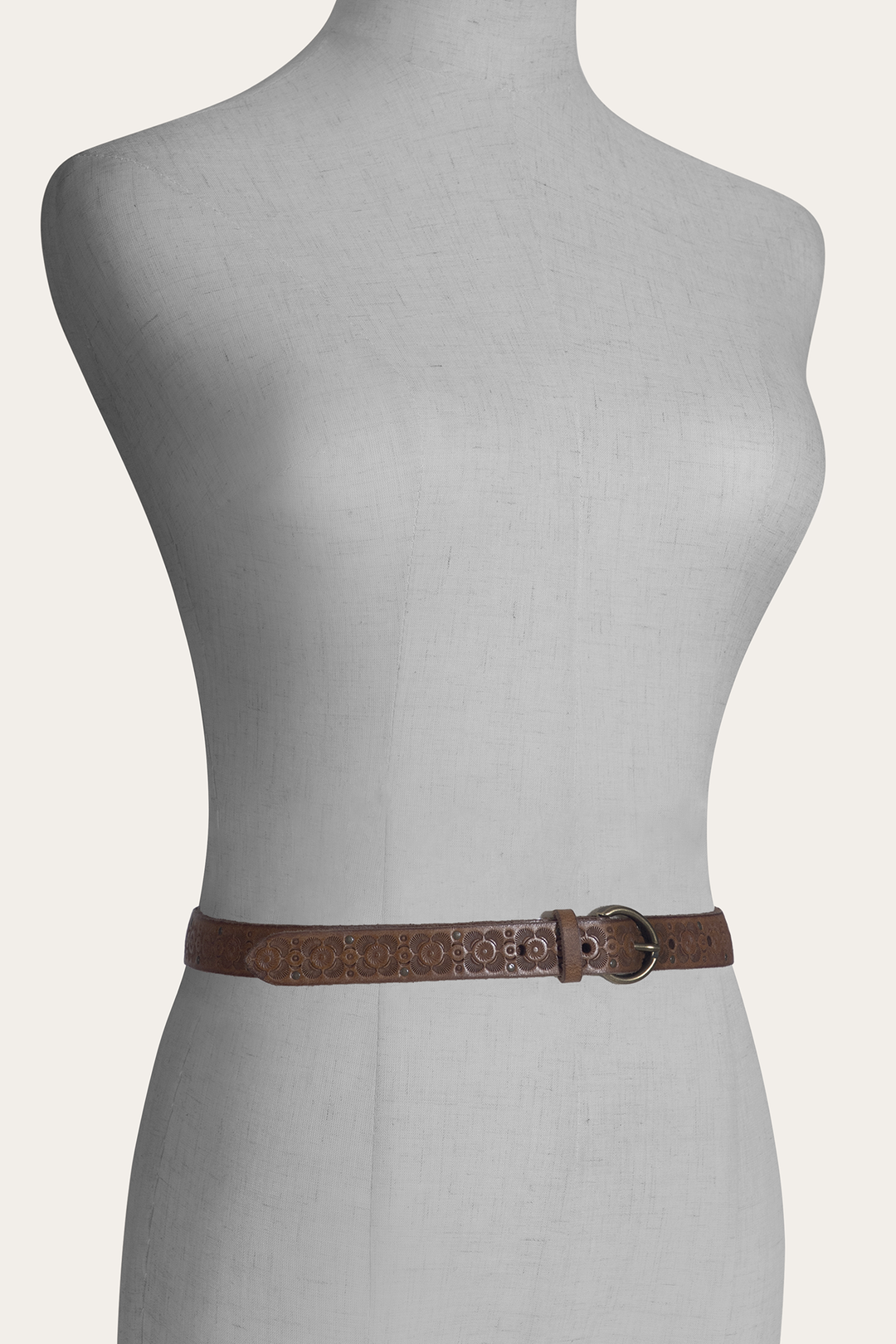 Light Whiskey 20mm Tooling & Stud Belt Light Whiskey