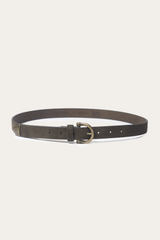 Light Olive 25mm Suede Horseshoe Buckle Belt Light Olive