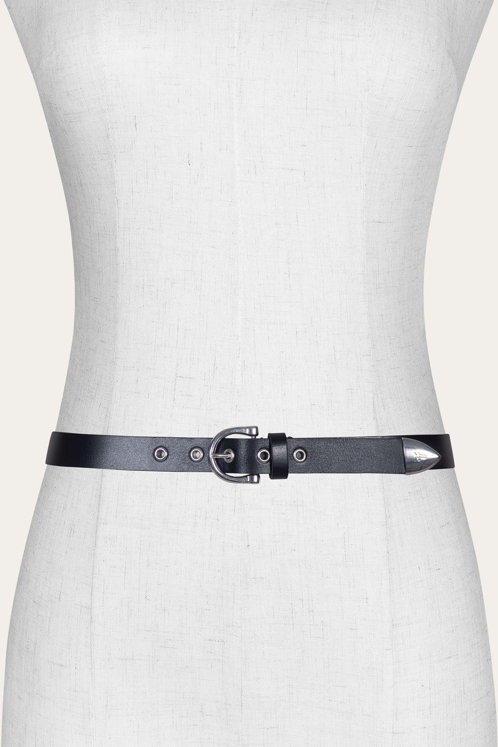 Women’s Black 25mm Horseshoe Buckle Belt Black