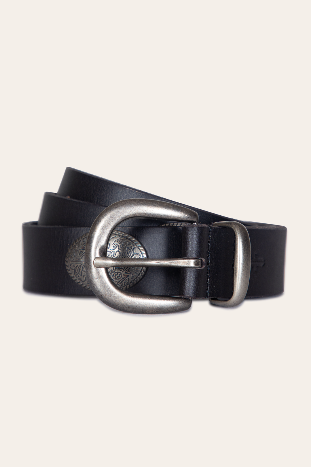 Women’s Black 30mm Concho Belt Black