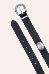 Women’s Black 30mm Concho Belt Black