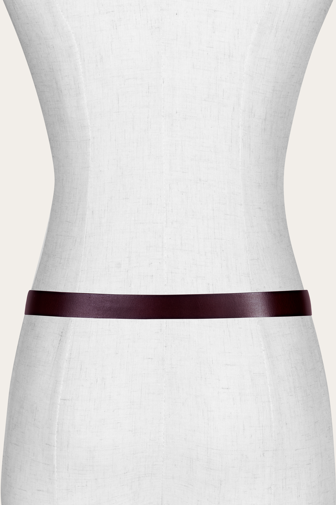 Women’s Tan 25mm Belt With Metal Loop Tan