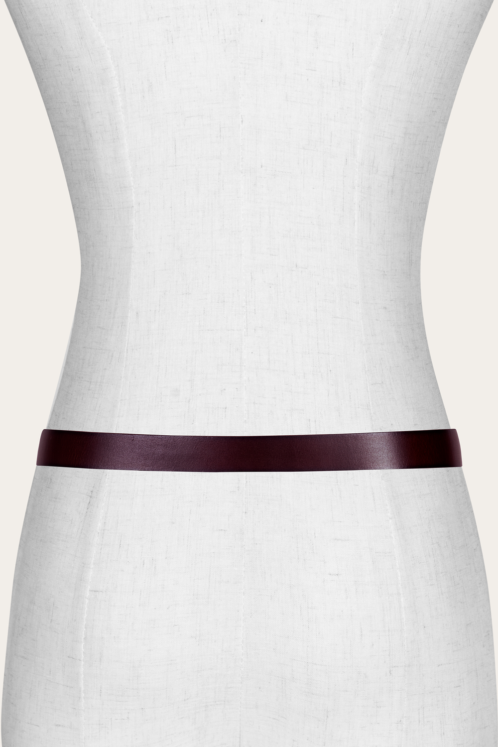 Women’s Tan 25mm Belt With Metal Loop Tan