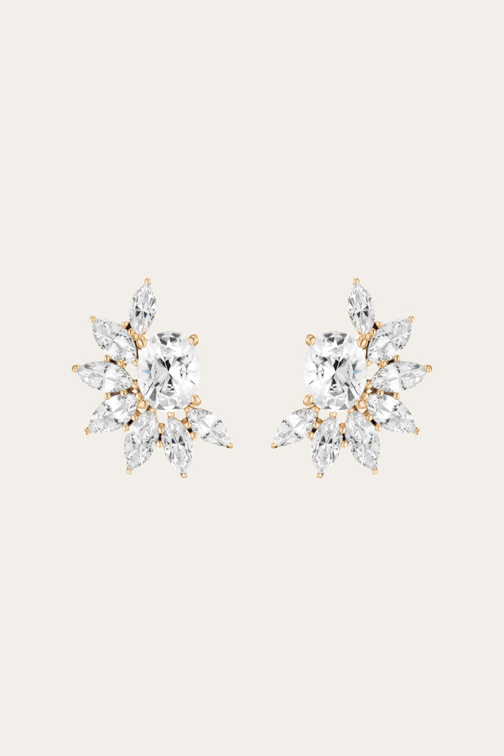 Women’s Marquise Fringe Earrings | Aurate x The Frye Company Yellow Vermeil