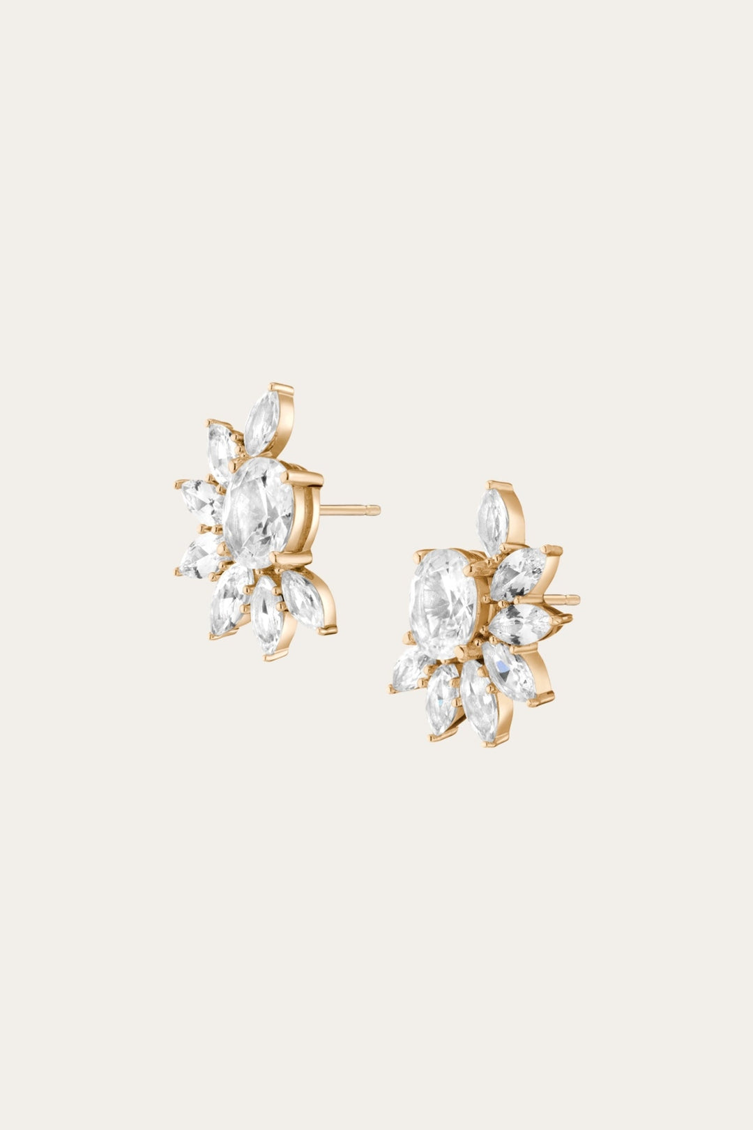 Women’s Marquise Fringe Earrings | Aurate x The Frye Company Yellow Vermeil
