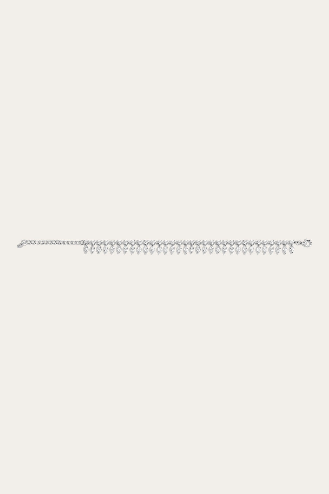 Women’s Marquise Fringe Bracelet | Aurate x The Frye Company Sterling Silver