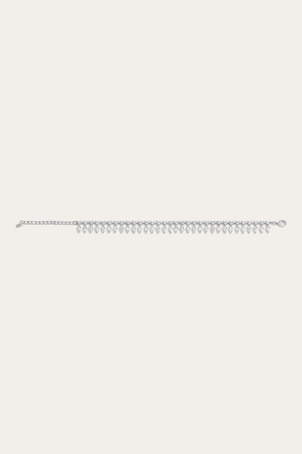 Women’s Marquise Fringe Bracelet | Aurate x The Frye Company Sterling Silver